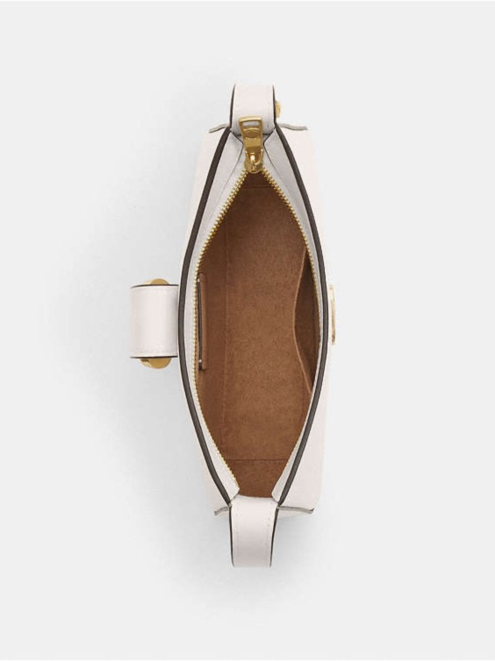 Coach Eliza Shoulder Bag in Bone with Gold Hardware | WORN ONCE - Picture 13 of 14